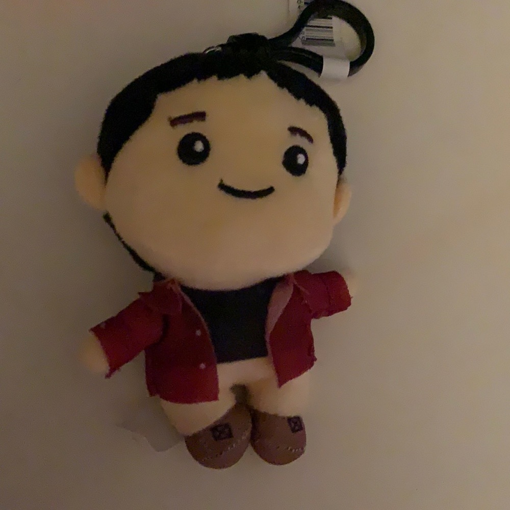 Ross from friends plush keychain toy